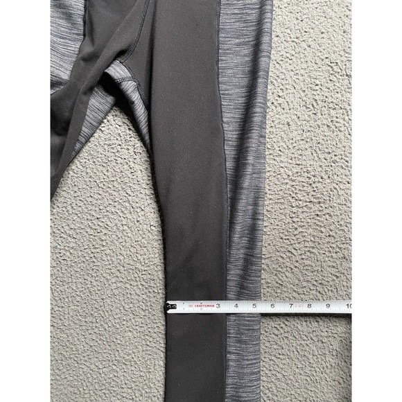 Lululemon Barre Pulse Pant (Tall) Flare Legging in Black / Slub Denim Black - 6 - Picture 13 of 16